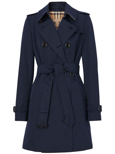 Burberry Chelsea trench coat belted